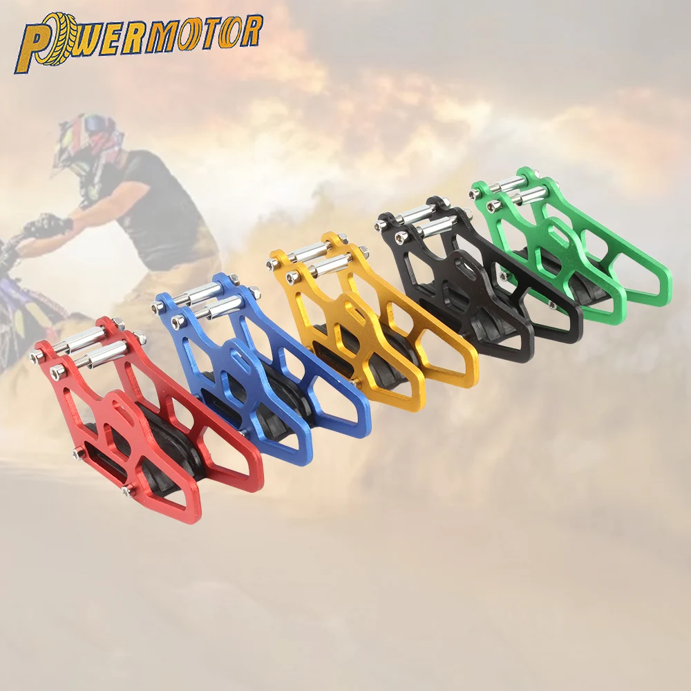 

Pitbike Cross Motorcycle Accessories Chain Guide for Honda CR 250 CRF 125 450R CNC Aluminum Chain Slider Motocross Modified Part