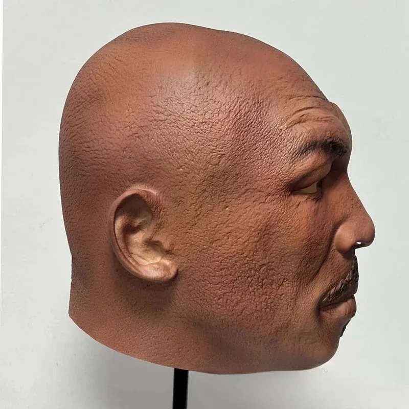 

Маска CyMike Tyson, мужской чемпиона по боксу, реалистичный головной убор, нарядное платье, вечерние костюмы на Хэллоуин, карнавал, знаменитость, реквизит для косплея