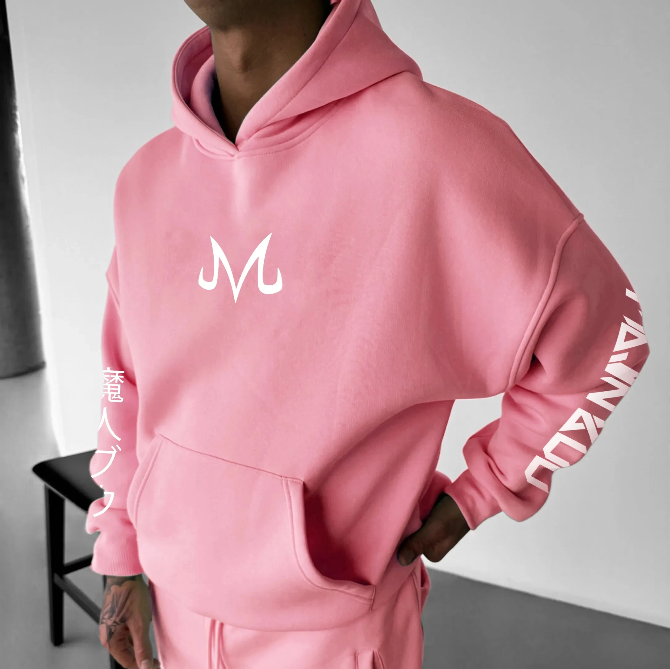 Dragon Ball Super Majin Buu T-shirts, sweats à capuche, shorts et pantalons de sport imprimés tendance pour hommes et femmes, printemps et automne