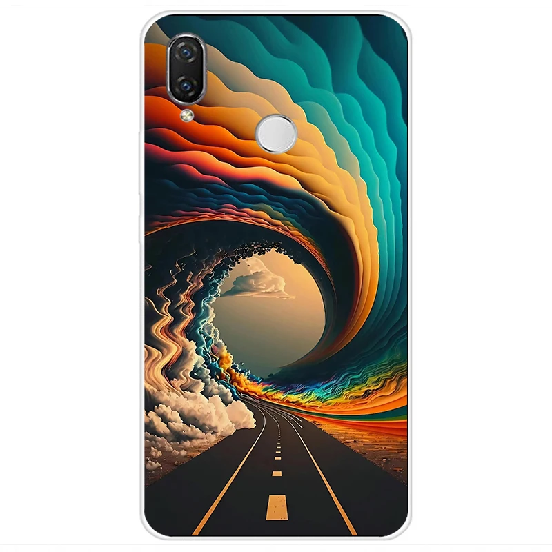 silicon case for huawei Nova 3 3i 3e phone case soft TPU cover for Nova3 nova3i INE-LX2 INE-LX9 funda Back cover Coque bumper