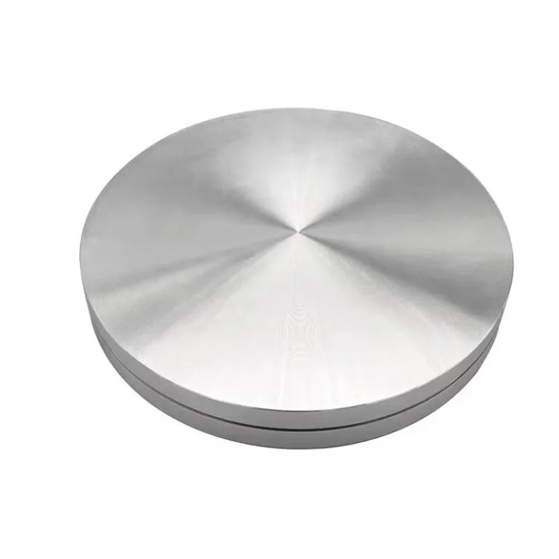 

Вращающаяся подставка из алюминиевого сплава - прочная вращающаяся подставка для фигурок, керамики, поделок, диаметр 150 мм