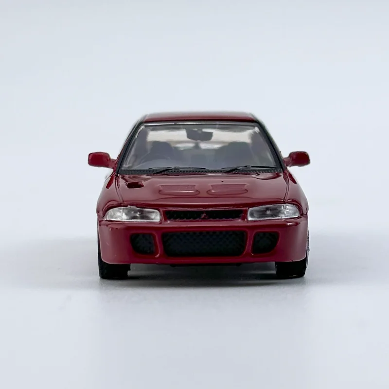 Asfalt Werkt 1/64 Mitsubishi Lancer Gsr Evolution Rood Legering Speelgoed Motorvoertuig Diecast Metalen Model Geschenken