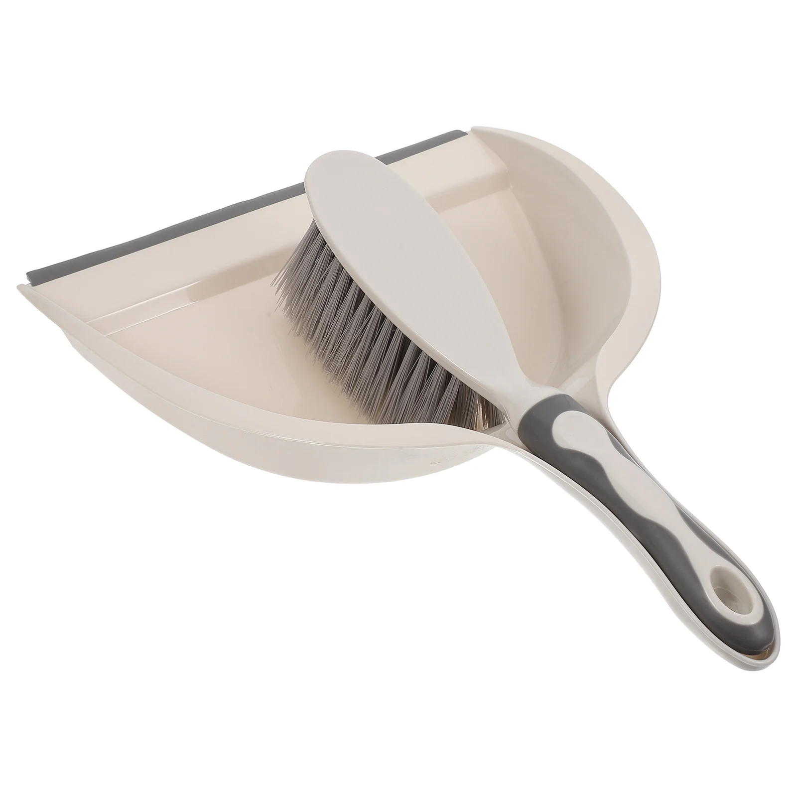 

Mini Broom Dustpan Set Plastic Handle Handheld Small Sweeping Cleaning Tools Compact Design Material Pet Hair Removal