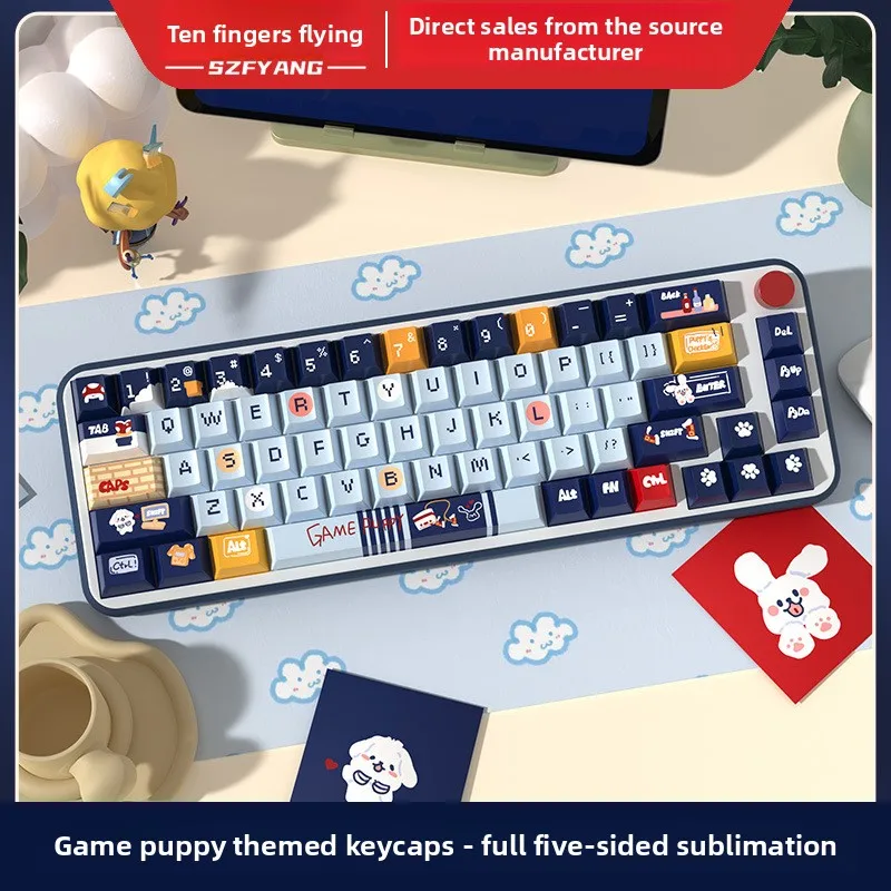 

Game Puppy Original Keycap Original Factory Highly Personalized CustomizationpbtSublimation Mechanical Keyboard Cap
