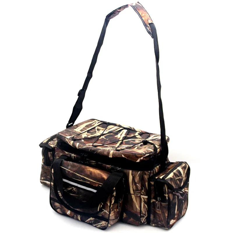 

Lure Fishing Tackle Pack Waterproof Fishing Bag Large Capacity Multifunctional Outdoor Shoulder Bags Sports Messenger Travel bag