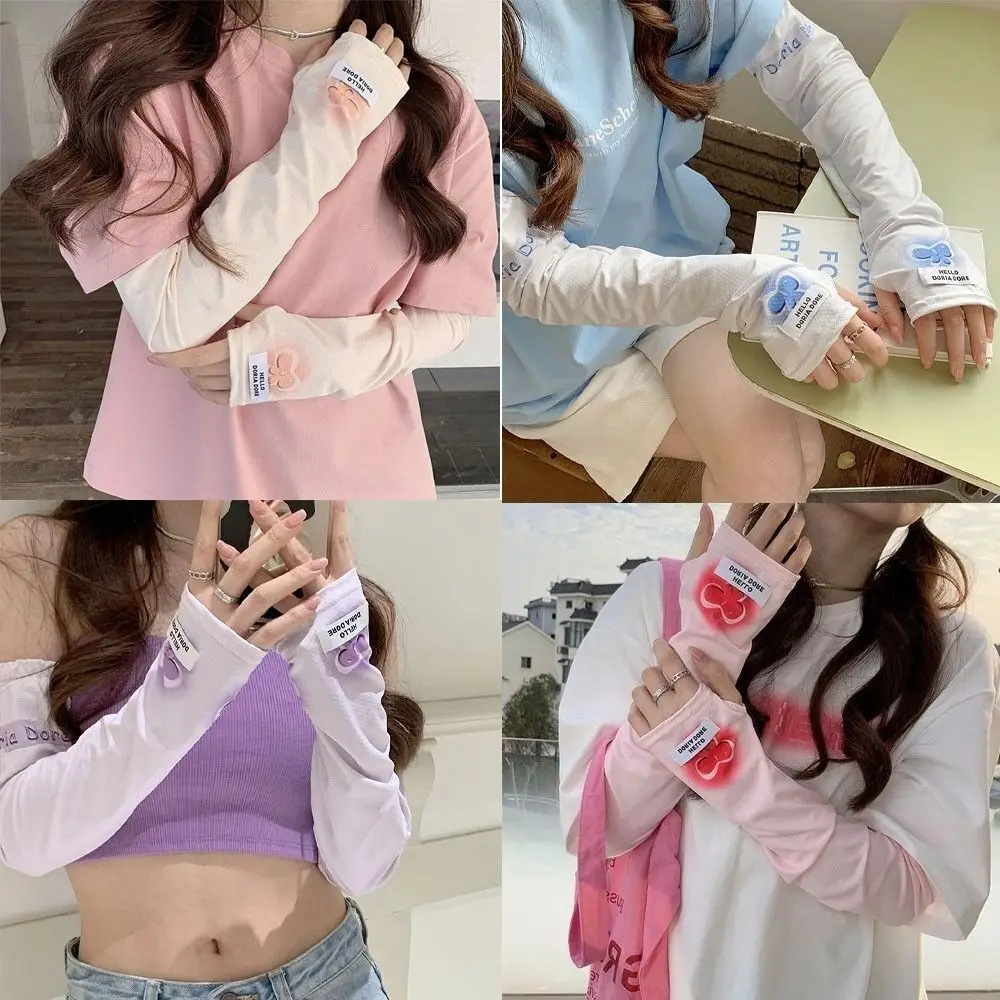 

Fashion Sun Protection UV Protection Arm Sleeves Breathable Drive Cooling Sleeves Anti-Uv Summer Ice Sleeve Armguards Outdoor