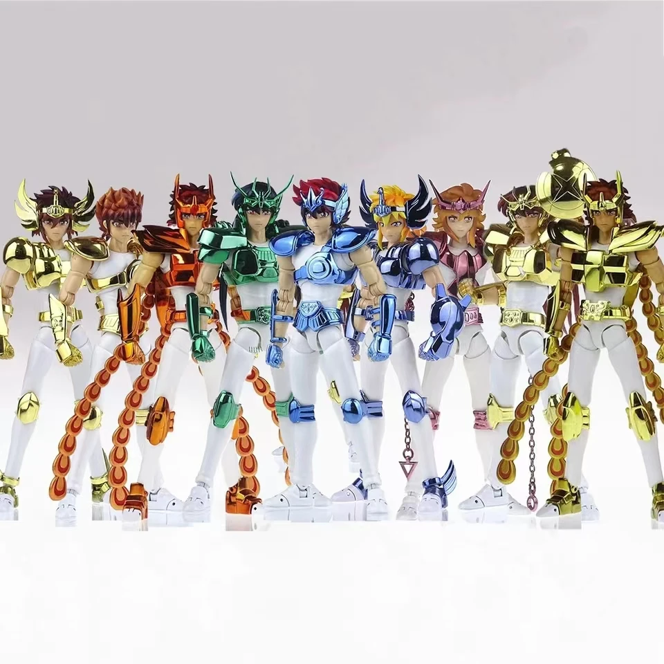 In Stock MMD Model Saint Seiya Myth Cloth Pegasus Dragon Shiryu Hyoga Cygnus Comic Version Bronze Zodiac Knights Action Figure