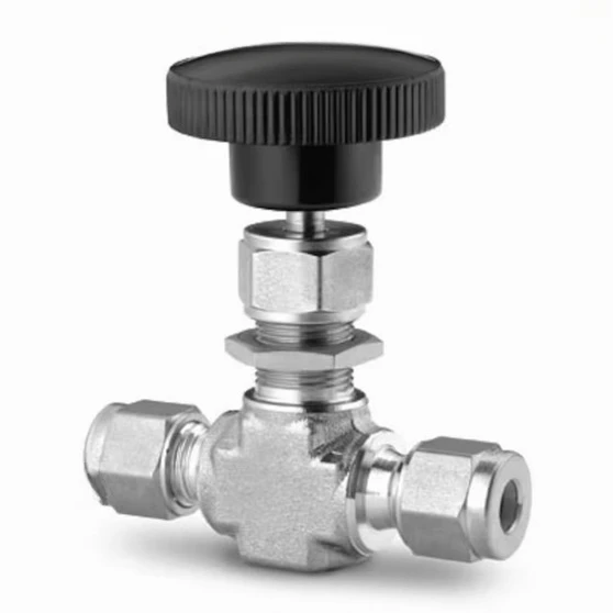 SS-18RS12MM Stainless Steel Integral Valve Cap Needle Valve 12mm 0.73Cv Tube Fitting