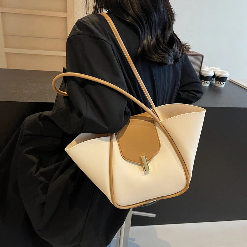 

Stylish Women's Leather Handbag Luxury Shoulder Crossbody Bag Elegant Classic Designer Tote For Daily Chic