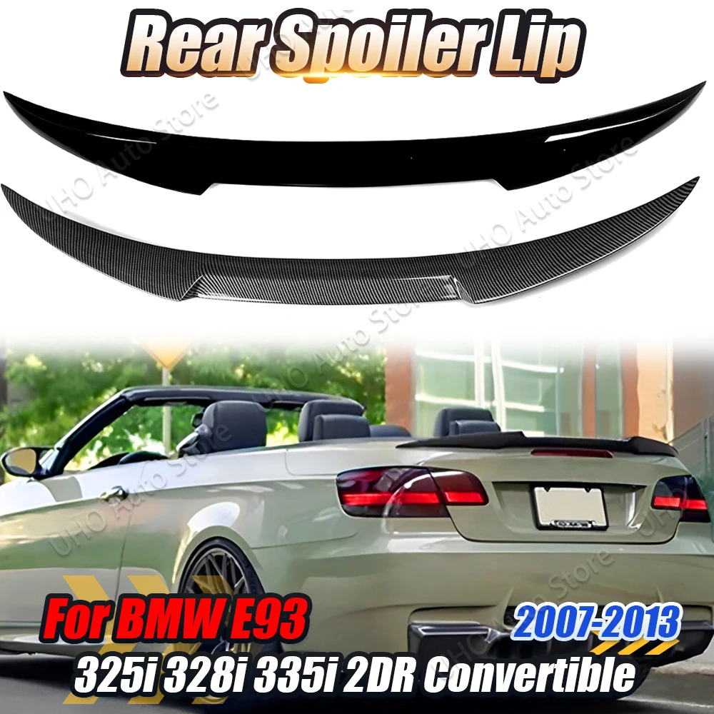 

M4 Style Car Rear Trunk Lip Tail Spoiler For BMW E93 325i 328i 335i CONVERTIBLE 2007 2008 2009 2010 2011 2012 2013 Wing Body Kit