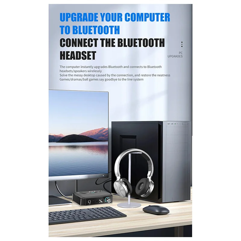 

New Bluetooth Receiver 5.1 Audio Adapter To Old-Fashioned Speaker Amplifier Dedicated To 6.5 Microphone Karaoke Easy To Use