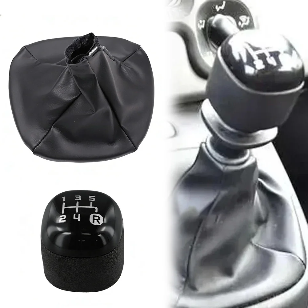 502942700 For Fiat For Panda For X58L 2012 Plastic Shift Knob Ball And Gear Lever Cover Interior Accessories Gear Shift Head