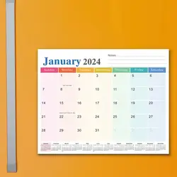 Calendario planificador magnético de 18 meses, calendario de nevera de 2024 a junio de 2025, calendario mensual para citas, recordatorios