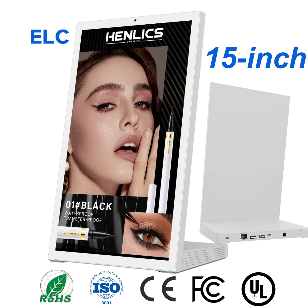 15.6 Inch RK3576S Android Tablet FHD Touch Screen 4GB 64GB WiFi6  5.4 Ethernet Commercial Display