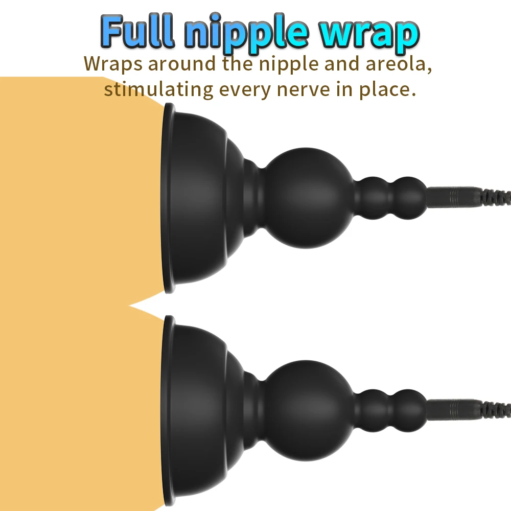 Electric Shock Nipple Clamps Breast Massager Stimulator BDSM Toys Bondage Clitoris Labia Clamp Slave Sex Toys Women Adult Games view 4