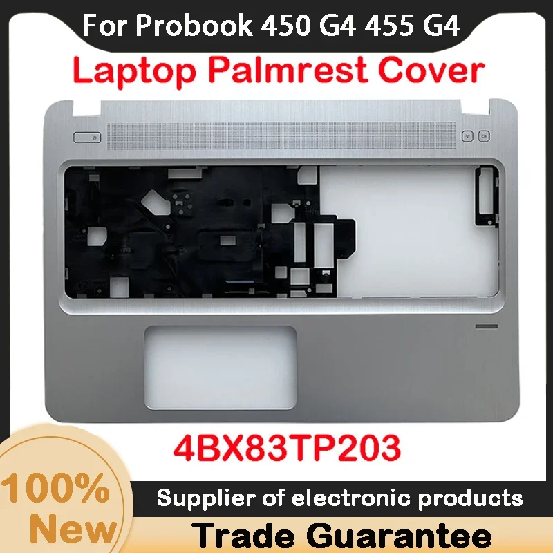 

New For HP Probook 450 G4 455 G4 Laptop Palmrest Cover Upper Housing Case C Shell 4BX83TP203