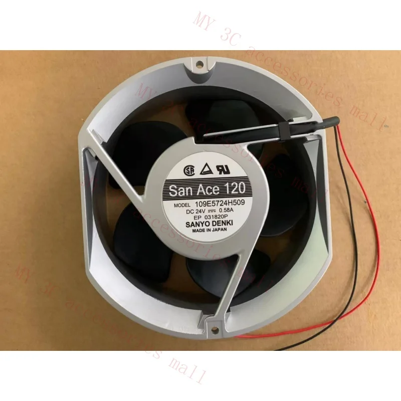 

1pcs FOR SANYO 109E5724H509 24V 0.58A 172*150*51MM Aluminum frame fan