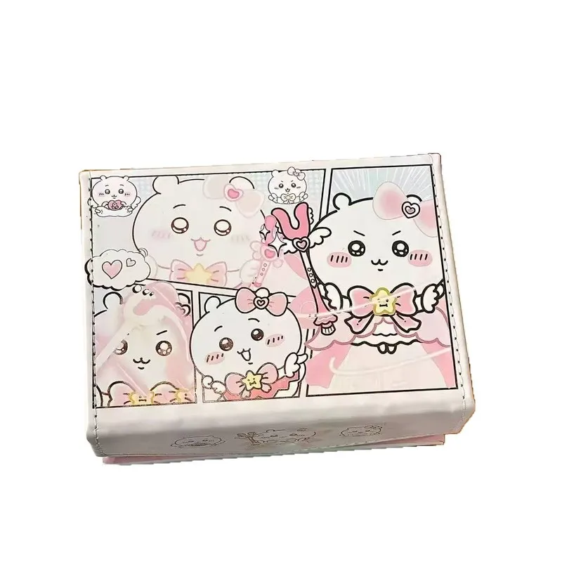 Desktop Storage Supplies Cute Girl Heart, Gieka. Wow Pu Leather Magnetic Flip Card Box Student Desktop Small Card Storage Box