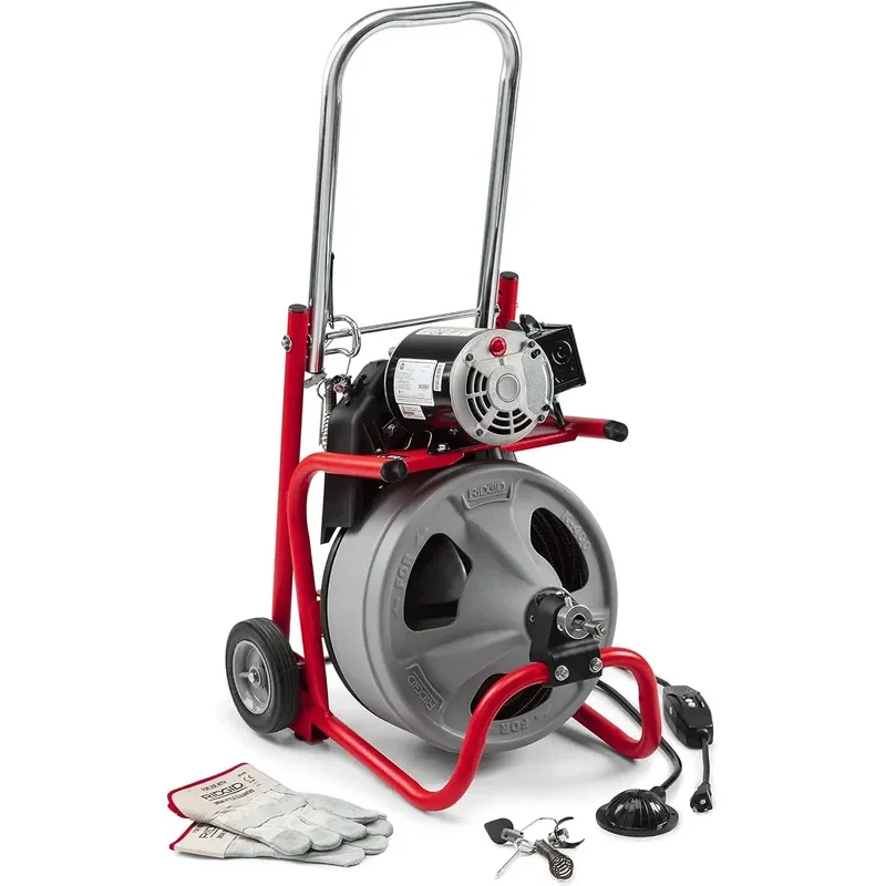 RIDGID 52363 Model K-400 Drain Cleaning 120-Volt Drum Kit With C-32IW 3/8