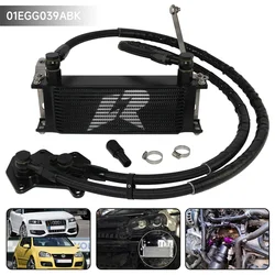 Oil Cooler Kit 14 Row For VW Golf R GTI MK5 MK6 03-08 & AUDI A3/S3 06-08 EA113 Bolt On Upgrade Billet Aluminium