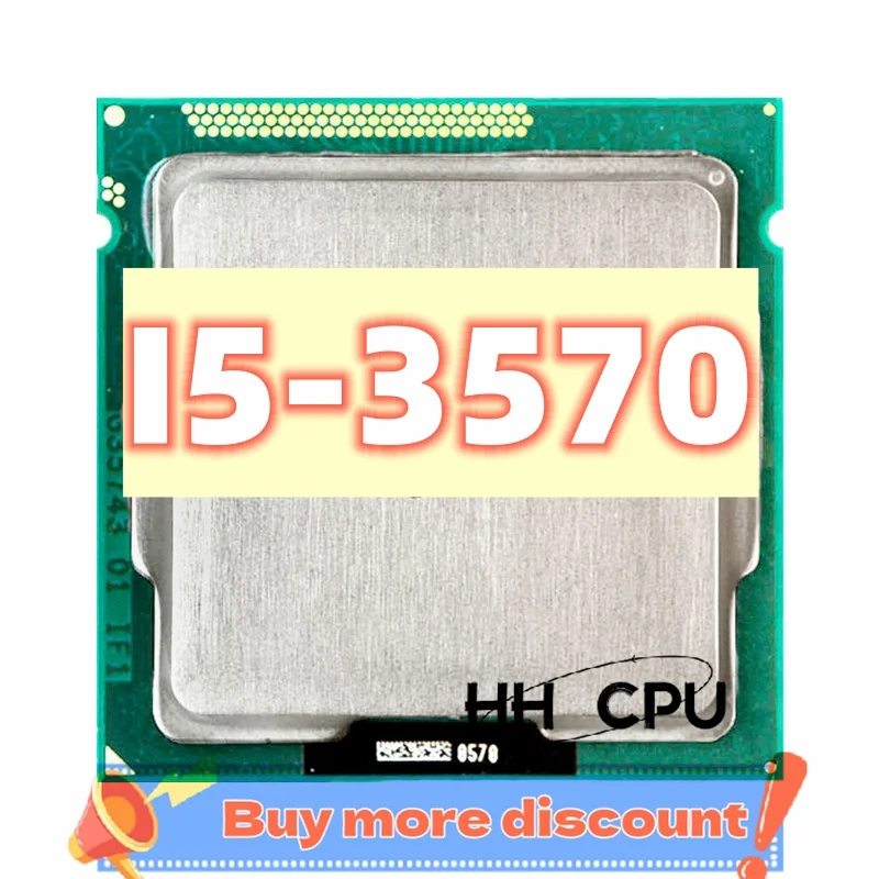 

Core i5-3570 i5 3570 3.4 GHz Quad-Core Quad-Thread CPU Processor 6M 77W LGA 1155