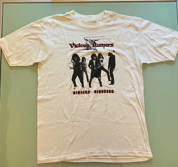Vicious Rumors Album Digital Dictator T Shirt Men Size S-5XL