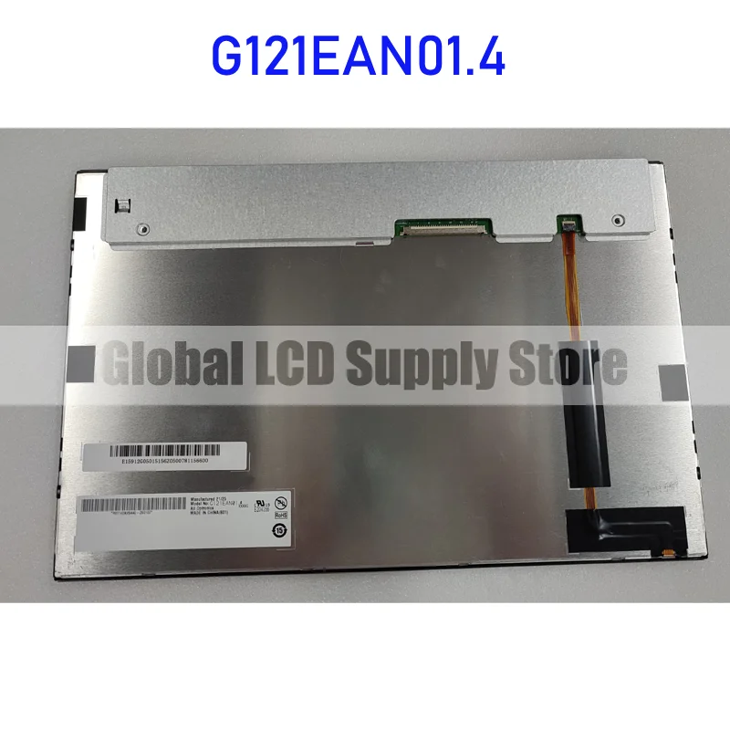 G121EAN01.4 12.1 LCD Display Screen for Industrial Original for Auo Brand New 30 Pins Connector