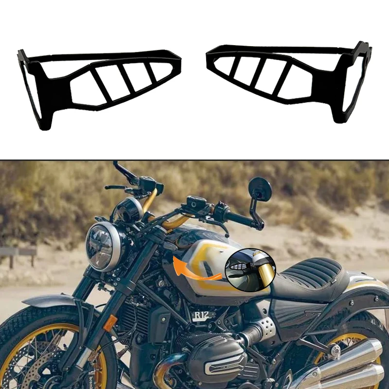 

Мотоциклетный передний указатель поворота, абажур, защитный чехол для BMW R12 R 12 NINET R12NINET 2024 2025-