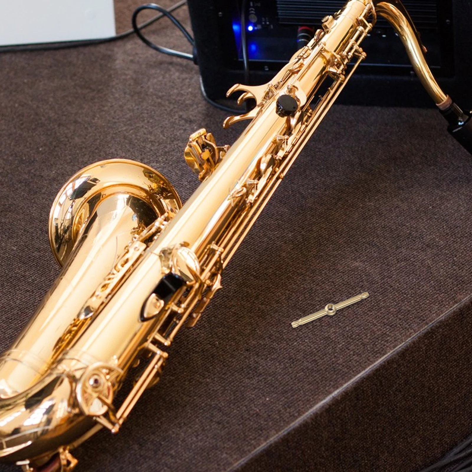 

Saxophone Accessories Alto Repair Parts Key Replacement Brass Instrument Music Metal