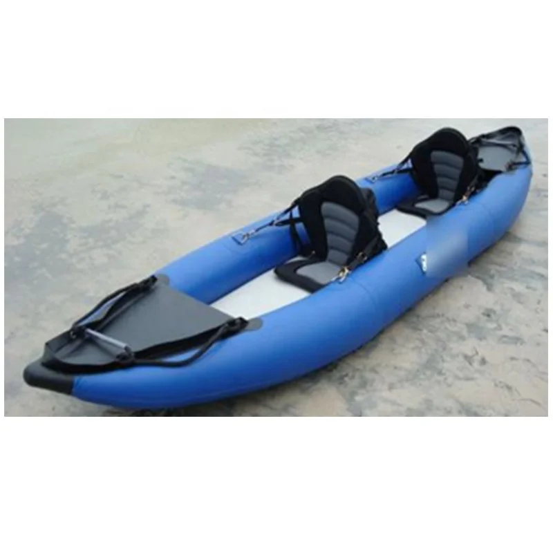 

Hot Sale Kayak Inflatable Custom PVC Inflatable Fishing Kayak For 2 Person