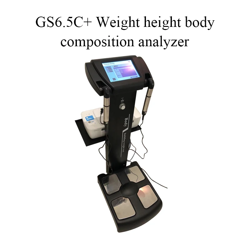 Professional GS6.5C+ 3d Human Body Fat Analysis Scale Composition Analyzer Machine With Printer