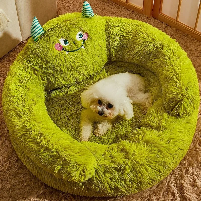 

Kennel winter warm medium and small dog cat litter four seasons universal dog sleeping mat