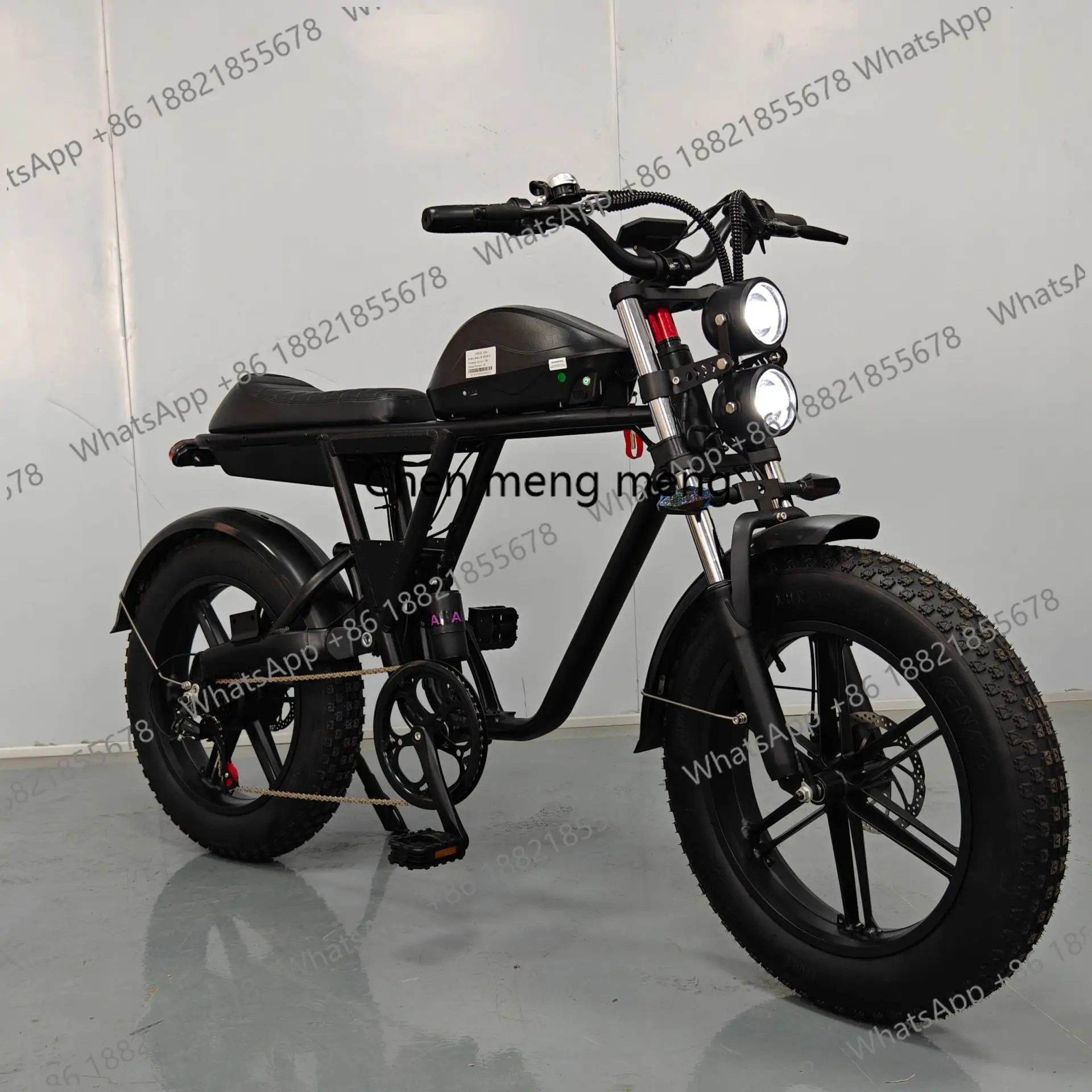 K18 electric power bicycle 20 inch 4.0 wide tire fat tire aluminum alloy frame electric bicycle