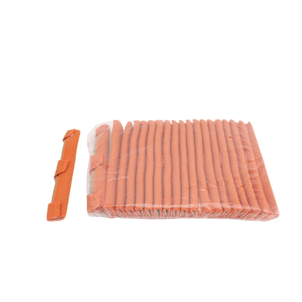 20PCS Durable Orange Hard Hat Sweatband Cotton Cushion Air Cushion Cotton Sweatband Soft Reusable Helmet Sweatband