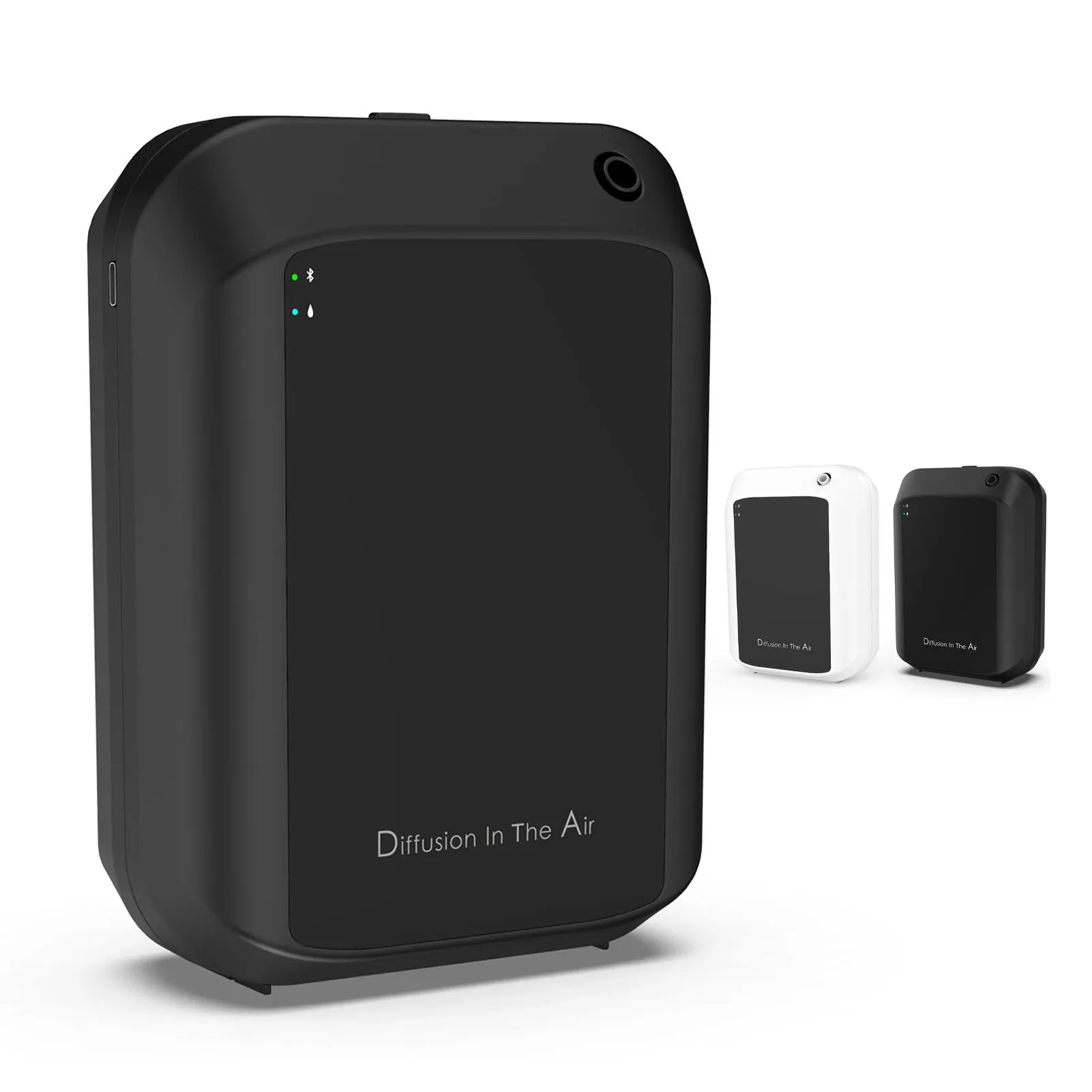 Fragrance Diffuser Machine Dual Power Supply Bluetooth Smart  Air Machine Wall Mounted PP Acrylic 150ML Timing for Hotel