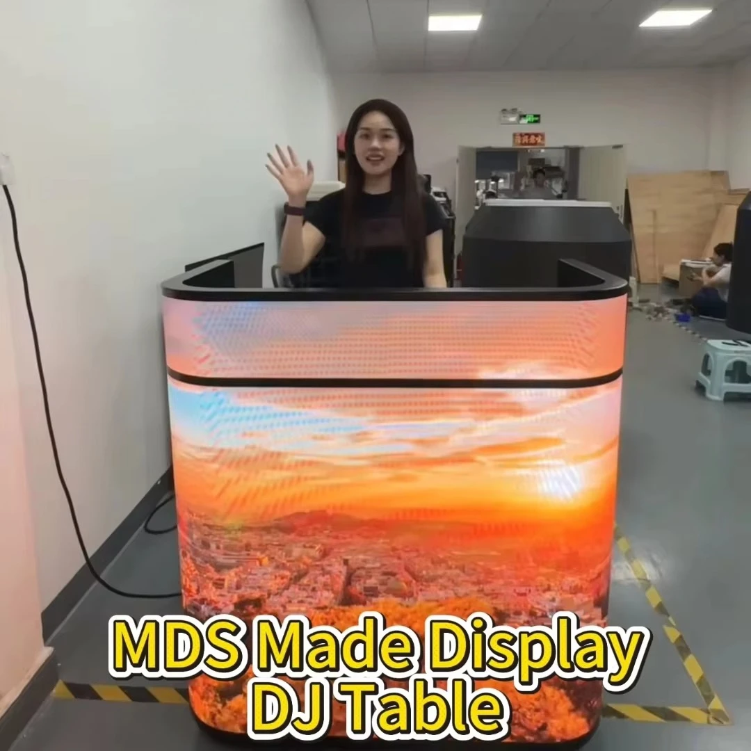High-Quality Foldable DJ Desk Professional DJ Table Solid Counter