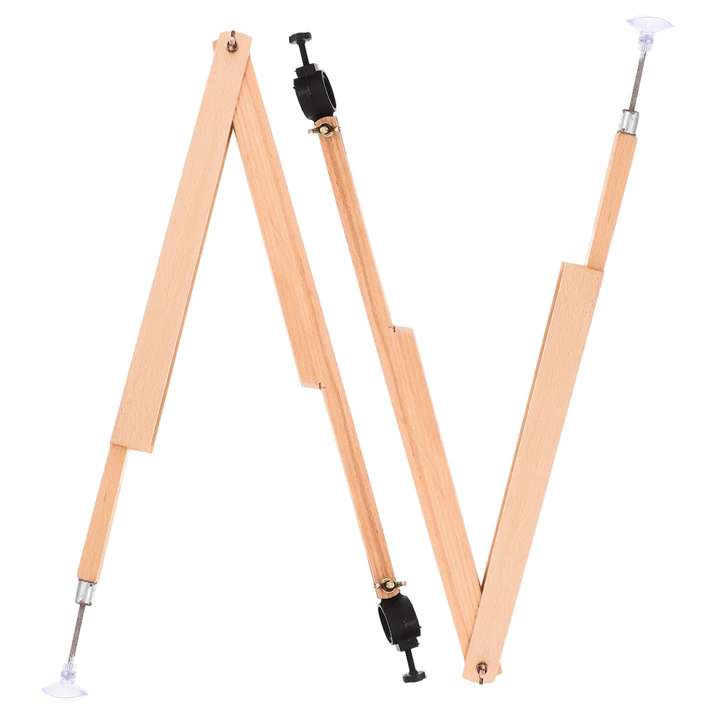 

2Pcs Large Wooden Compass Teaching Aid Geometry Tool Classroom Drawing Precision Drafting Tool Math Compass School Supplies