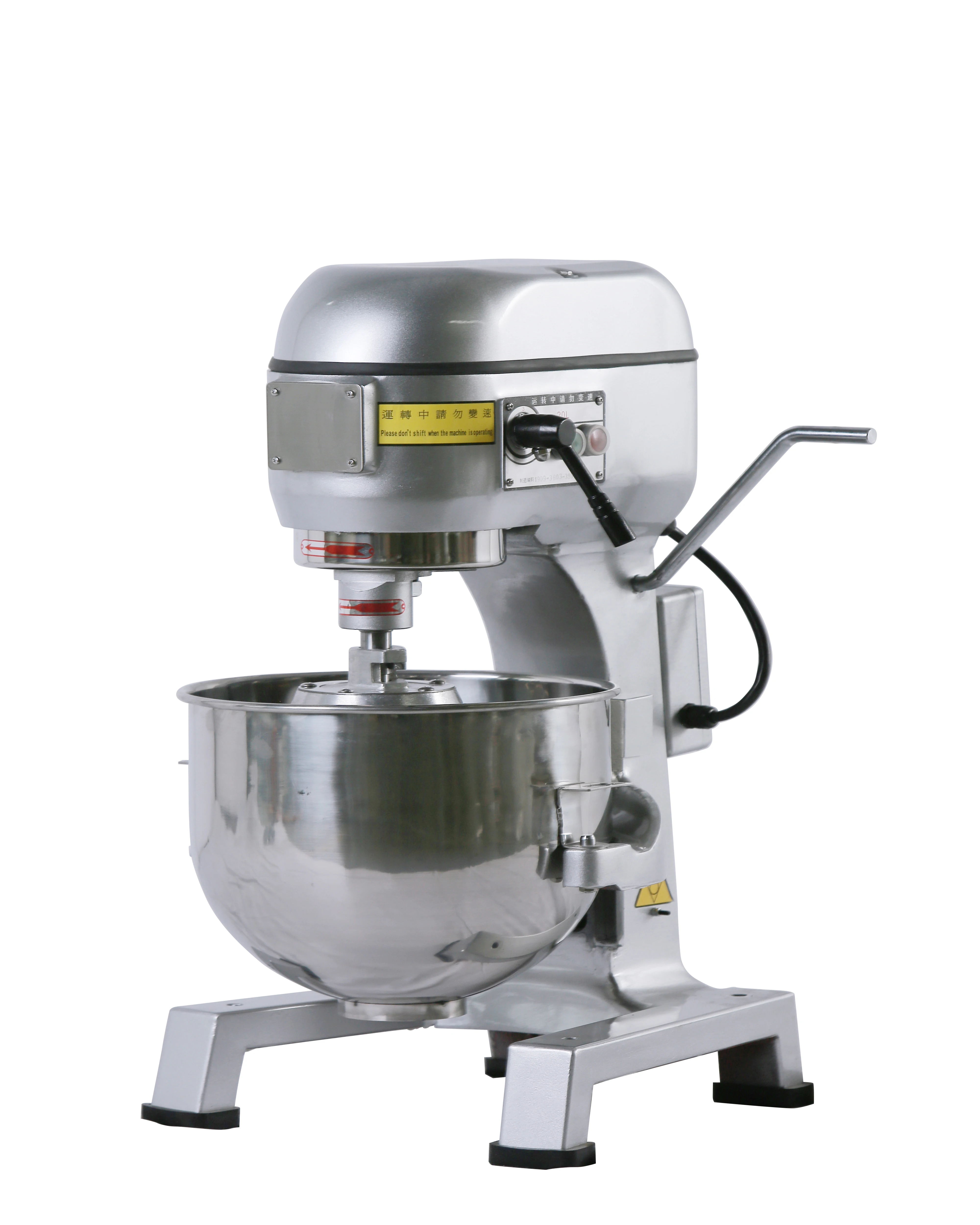 60 Litre Three Speed Control Electric Stainless Steel Large Cake Mixers/dough Mixer Kneader/food Mixer For Sale