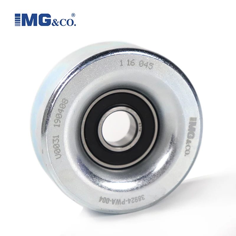 IMG Belt Tensioner Idler Pulley For HONDA FIT JAZZ Hatchback Saloon CIVIC VIII Hatchback CITY 2003-2008 OEM:38942-PWA-004