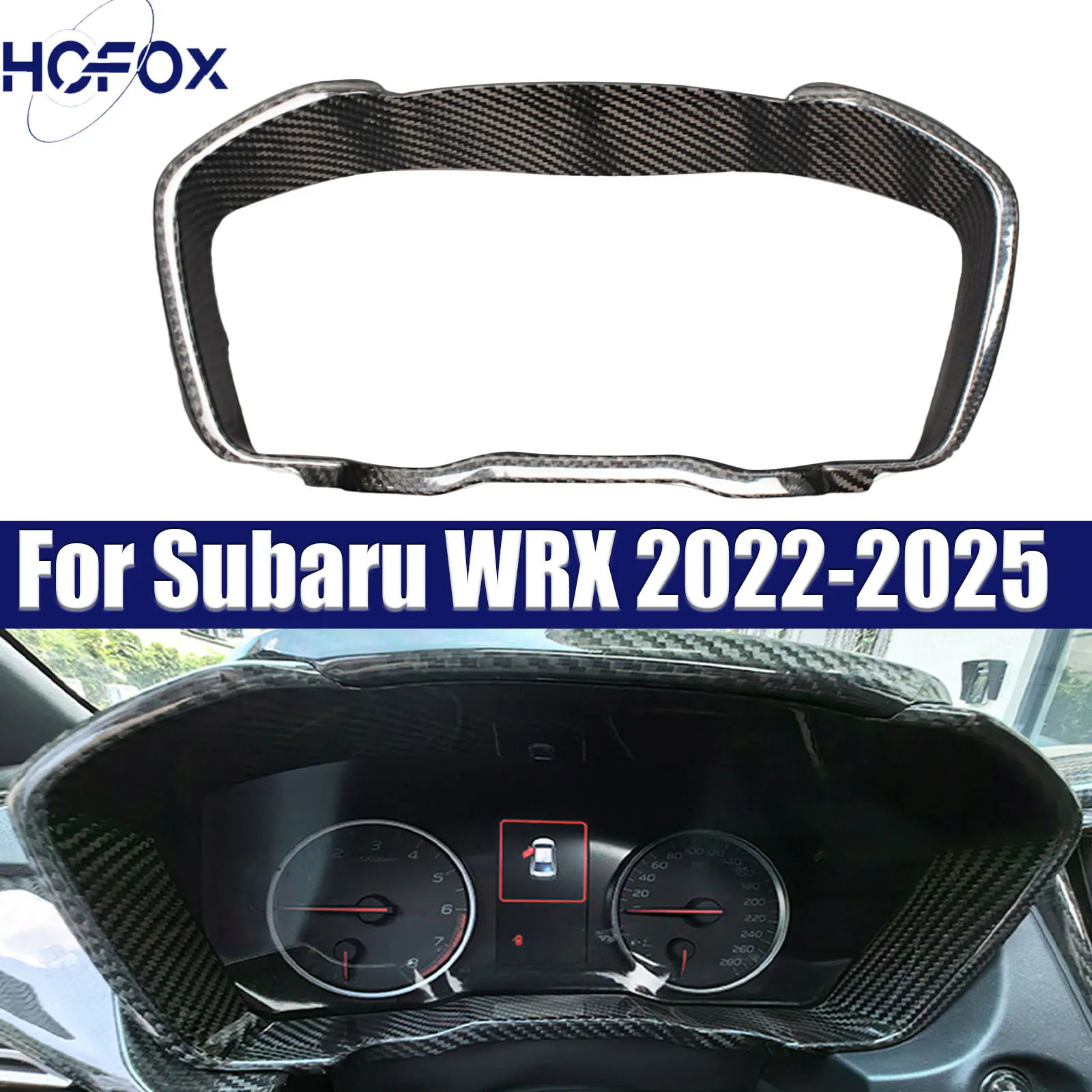 For Subaru WRX 2022-2025 Dashboard Speedometer Panel Cover Trim