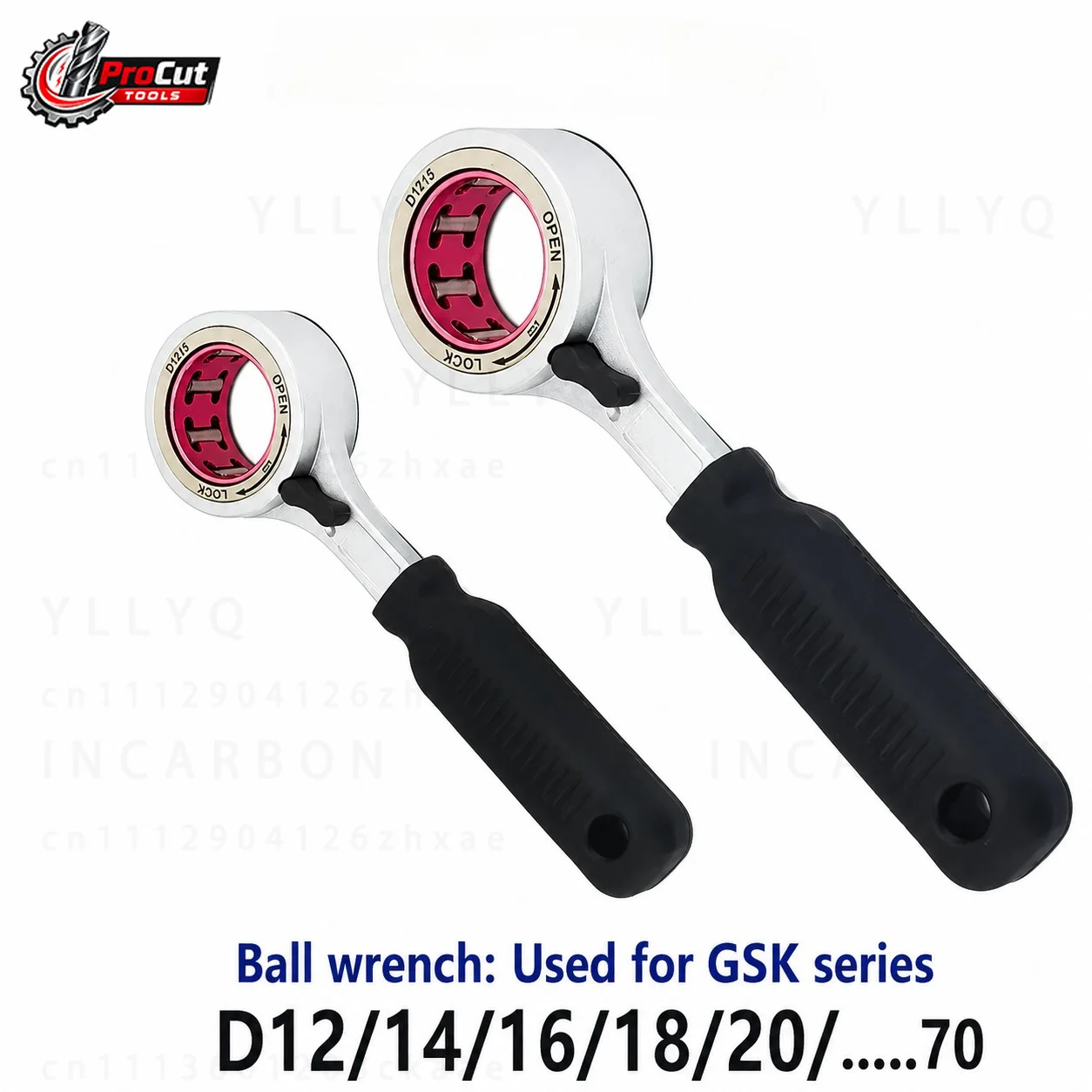 CNC Nut Spanner suits BT30 BT40 GSK SK Tool Holder, Spec D12 D14 D16 D27 D27.5 D40 SK06 SK10 SK13 SK16 SK20 SK25 GSK10