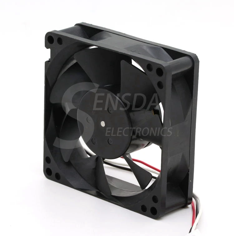 

D08A-24TU /41B 80mm 8cm DC 24V 0.10A Server Square Axial Cooling Fans 3-wire 80x80x25mm