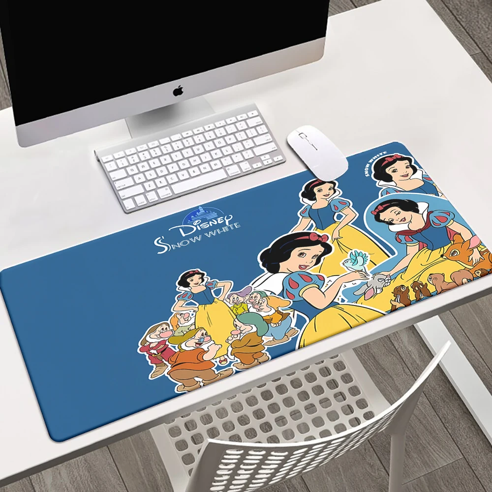 Large Mousepad XXL Snow White Mouse Pad Keyboard Gaming Accessories Mouse Mats Game Office Computer PC Gamer Laptop Desk Mat