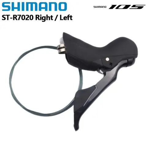Shimano 105 R7020 Shifter One Side Right 11Speed Shifter Left 2Speed Hydraulic Disc Brake Road Bike Shifter 1PCS
