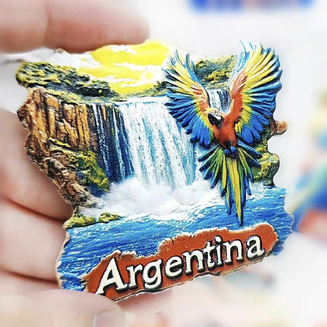 South America Argentina Tango 3D Fridge Magnets Tourism Souvenir Refrigerator Sticker Handicraft Gift Decoration