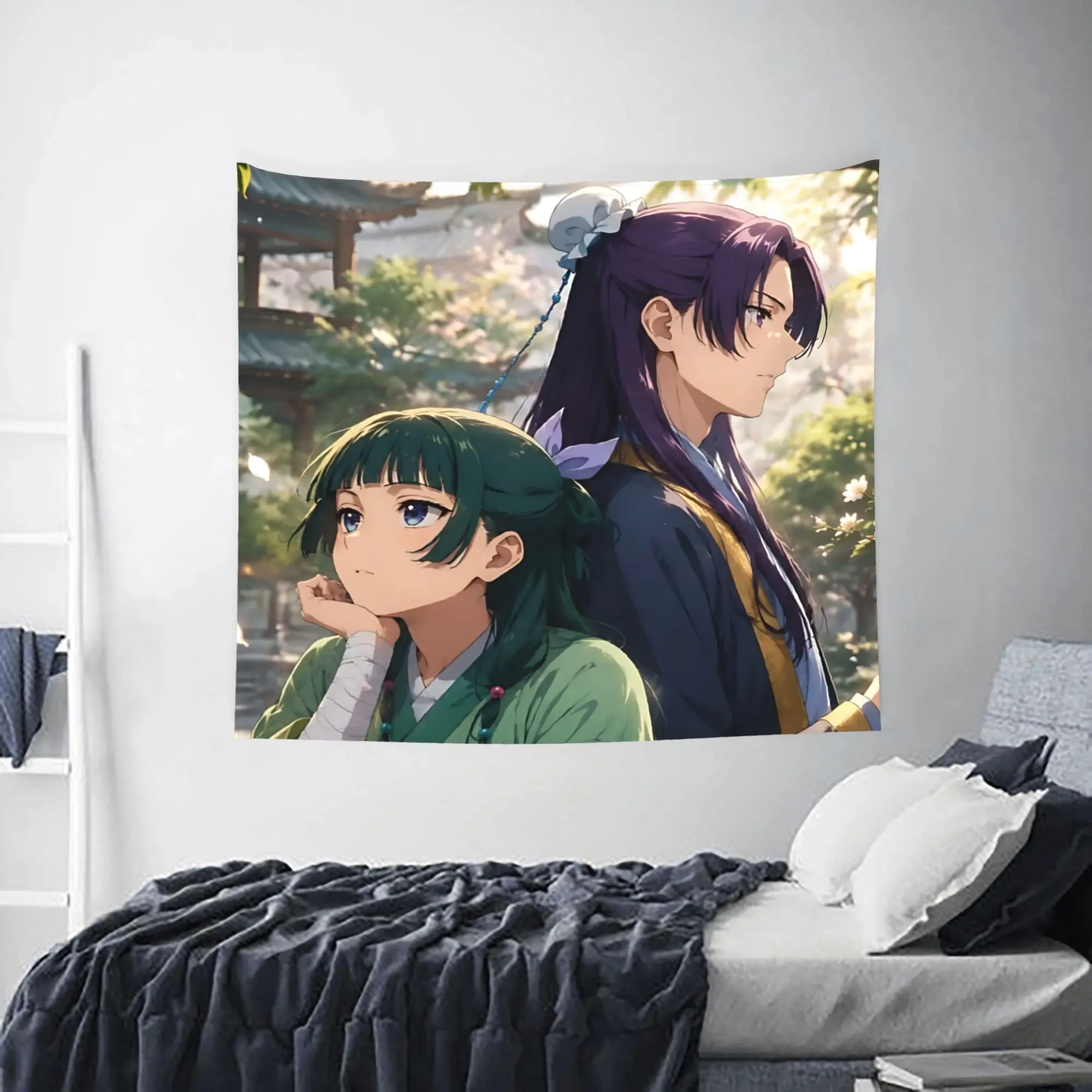 Customized The Apothecary MAOMAO cutecore Tapestry Bedroom Decoration  Wall Hanging Blanket Tapestry Cool Stuff For Room