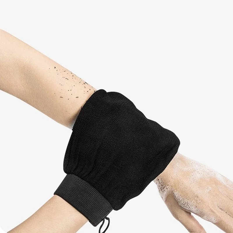 1 Stuks Exfoliator Handschoen Douche Dode Huid Verwijderen Handschoenen Exfoliërende Handschoenen Badhandschoenen Schrobben