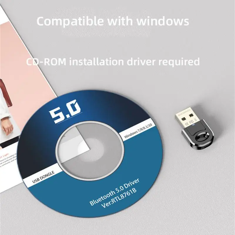 Hands-free Calling Car Stereo, USB Mini Aux Music Speakers, Suporte a Conexão Multi-Dispositivo, Receptor, 2 pcs, 5pcs