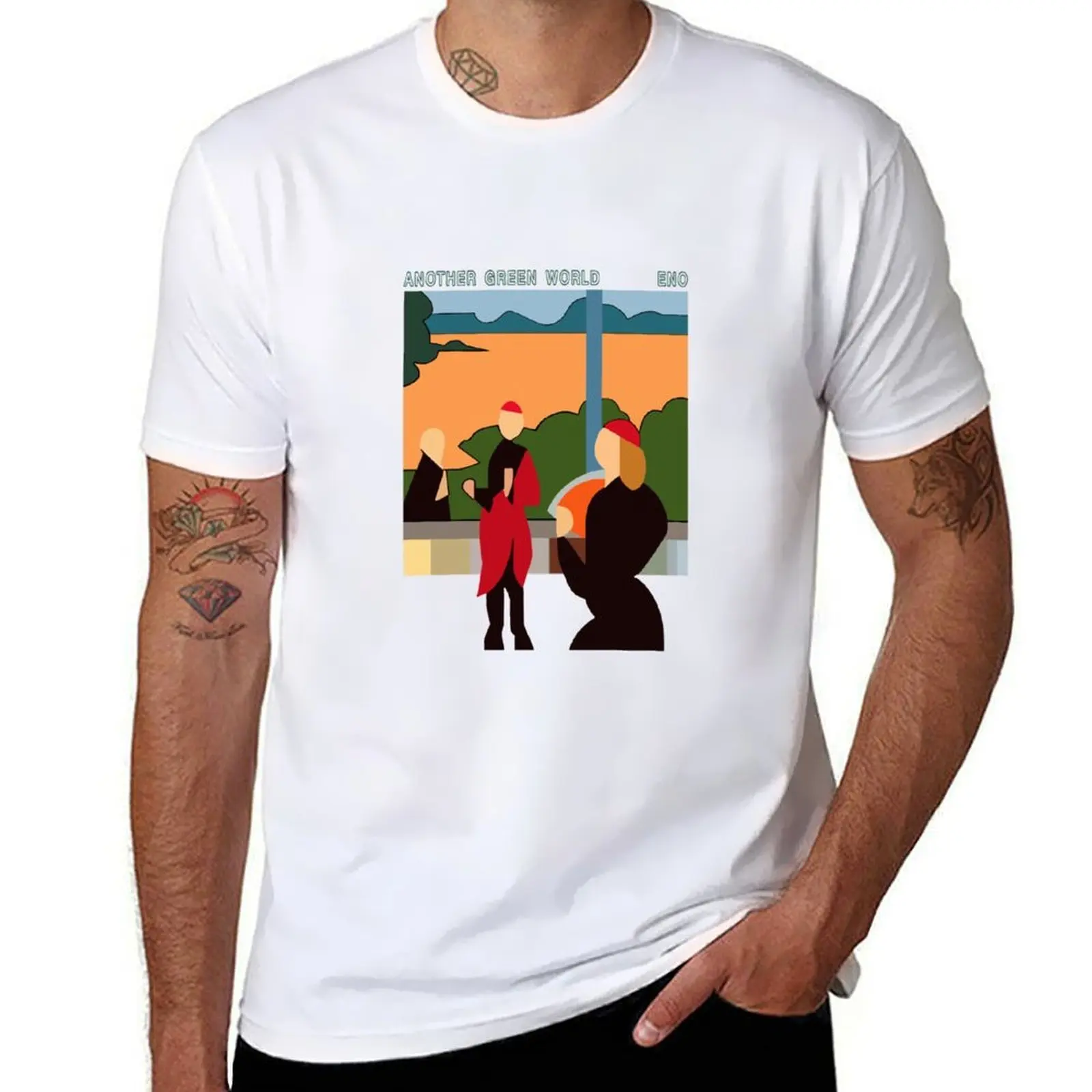 

Green World T-Shirt t shirt custom print man t shirt cotton high quality T-Shirt