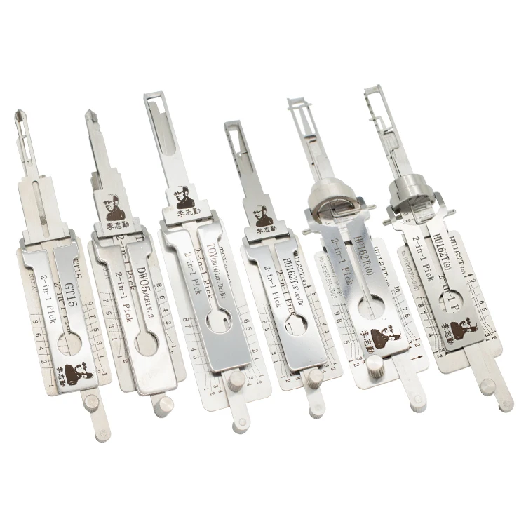 Original Locksmith Supplies LISHI PICK 32 PCS In 1 Lockpick Set Tool Set Professional Locksmith Tools Lock Picking Kit